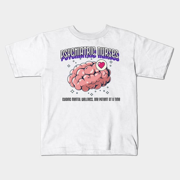 psychiatric nurses Kids T-Shirt by LLBTshirt